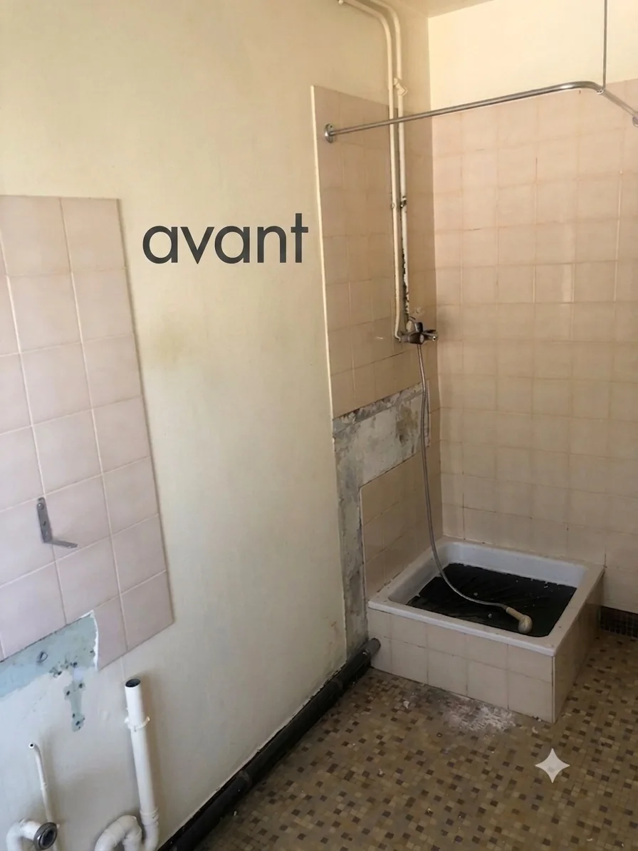 Salle de bain après rénovation