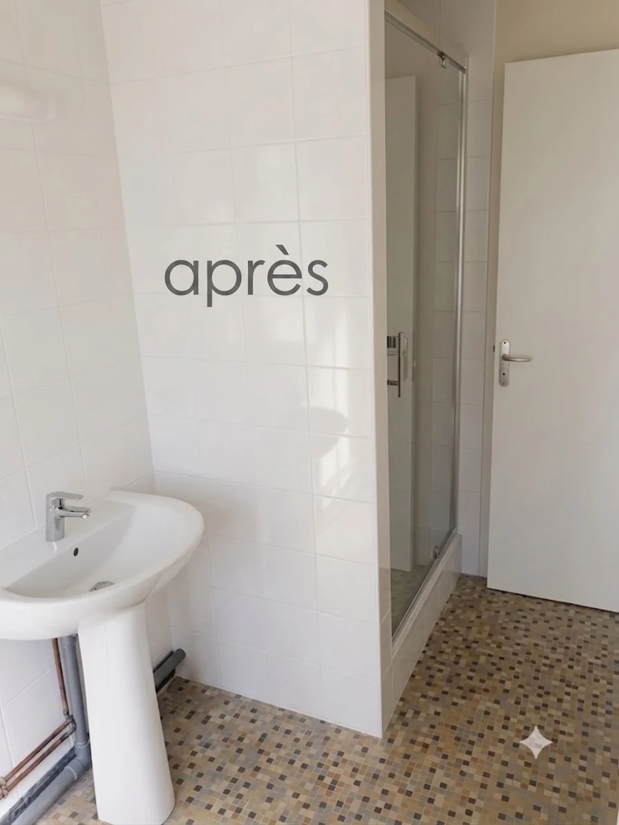 Salle de bain avant rénovation